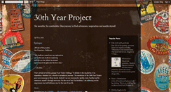 Desktop Screenshot of 30thyearproject.com